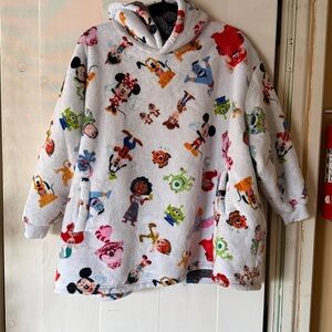 Disney OSFA One Size Soft Oversized Character Blanket Hoodie Hooded Unisex